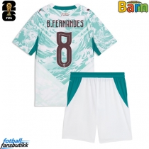 Portugal Bruno Fernandes #8 Bortedraktsett Barn VM 2026 Kortermet (+ Korte bukser)